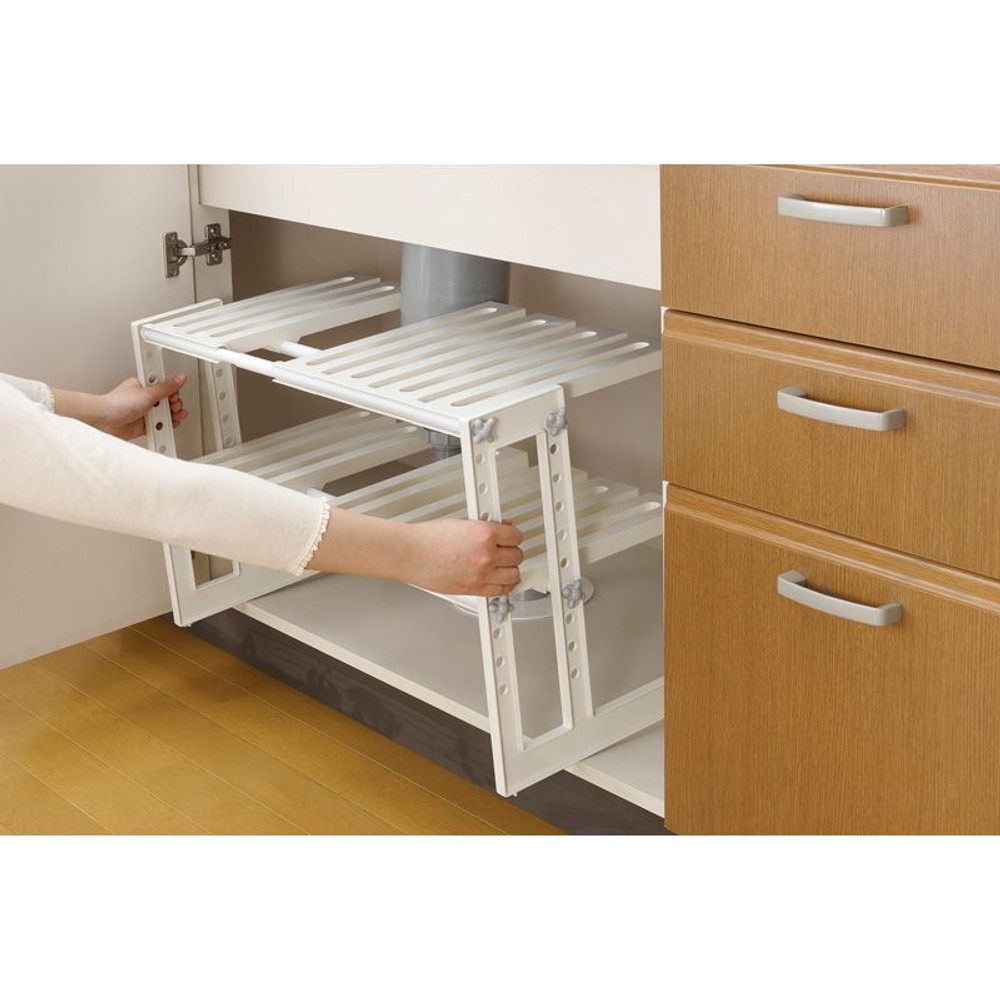 伸晃　ＭＴ2ーＥＸ　シンク下フリーラック2段伸縮タイプ, その他カラー１, その他サイズ１