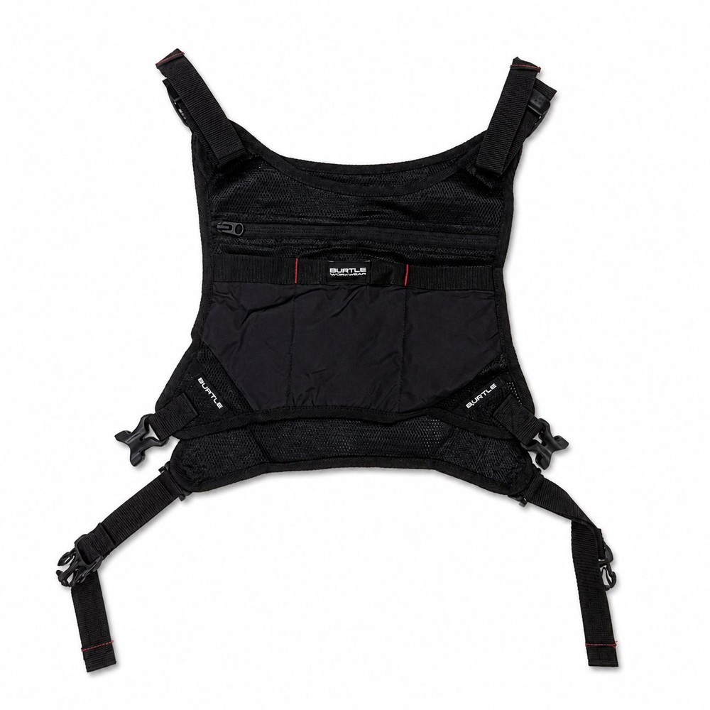 BURTLE バートル アイスクラフトベスト＆アイスパックセット AC103S, ブラック, フリーサイズ