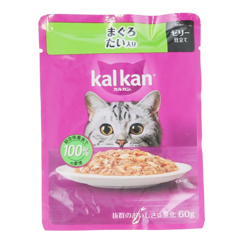 カルカンパウチ　まぐろ　たい入り, まぐろ　たい入り, 60g