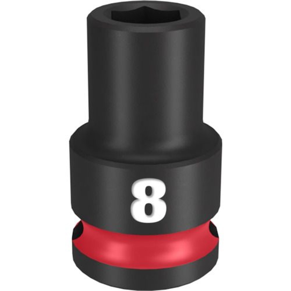milwaukee SHOCKWAVE IMPACT DUTY インパクトソケット 3/8インチ(9.5mm)角 8mm, 49-66-6132, 8mm