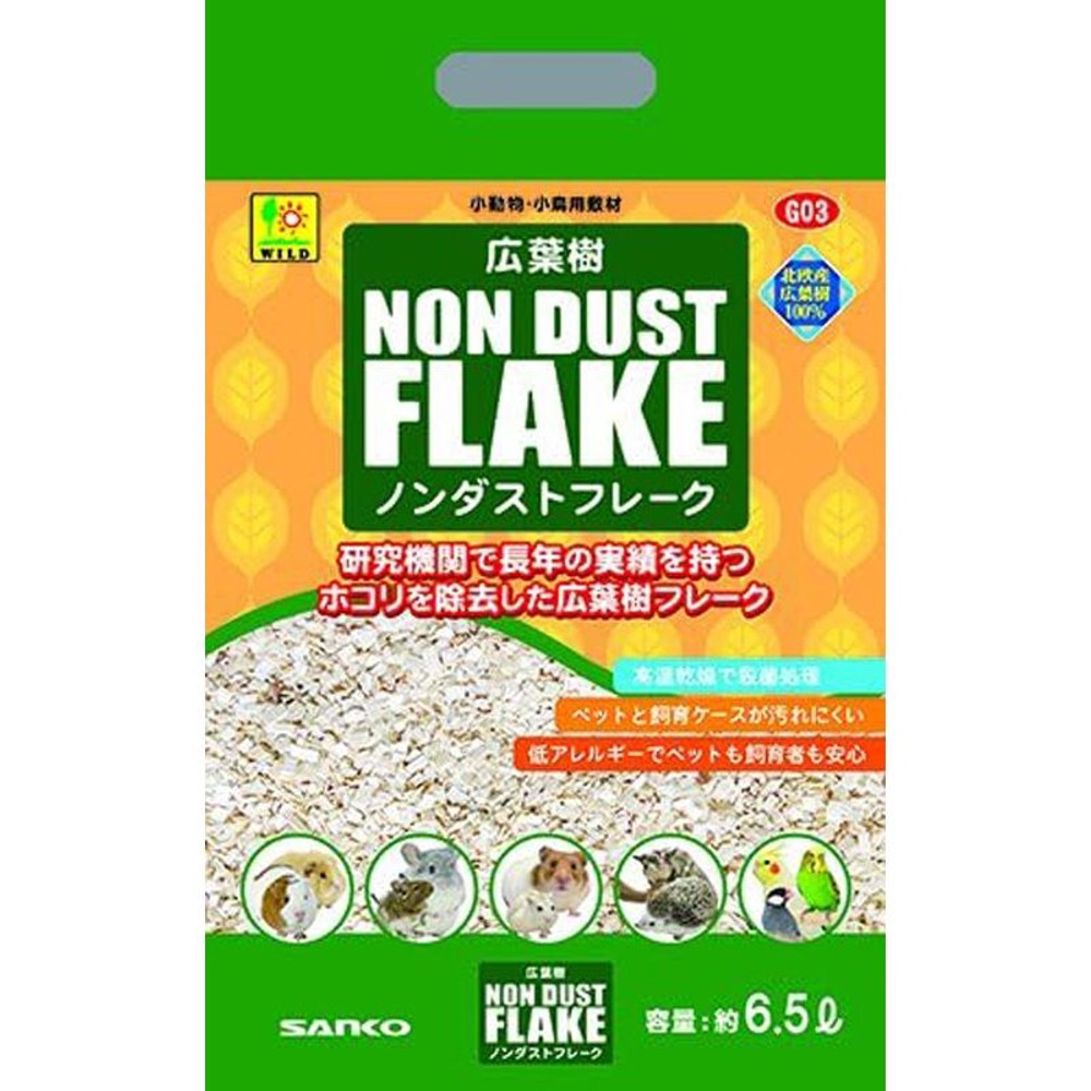 三晃　広葉樹ノンダストフレーク　6．5Ｌ, その他カラー１, その他サイズ１