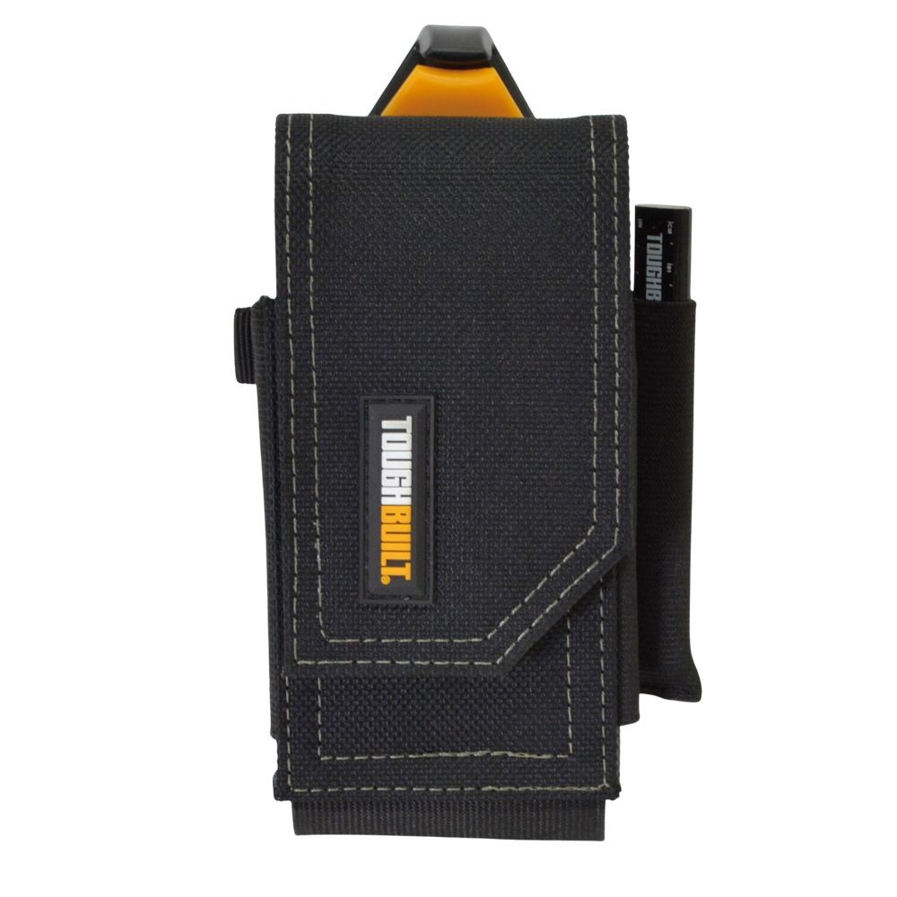 TOUGHBUILT（タフビルト）　スマートフォンプラスポーチ　ノート＆ペン付き　TB-CT-33P, 黒, TB-CT-33P