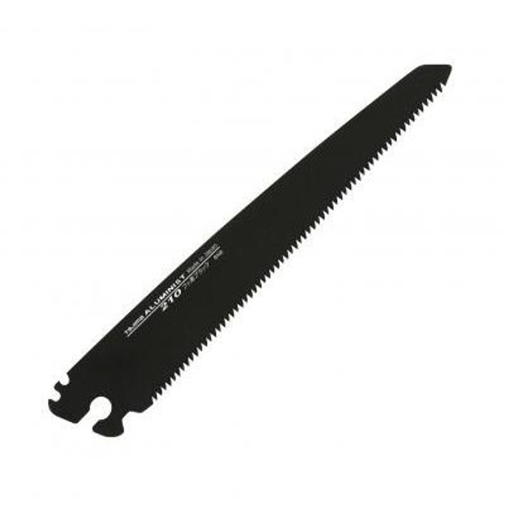 TAJIMA　G-SAW替刃 210mm フッ素ブラック　ALB-210FB, ブラック, 210mm