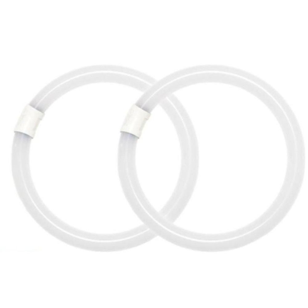 エコデバイス LEDサークルランプ 昼光色 30＋30W 2本入, 昼光色, EFCL30･30LED/28N