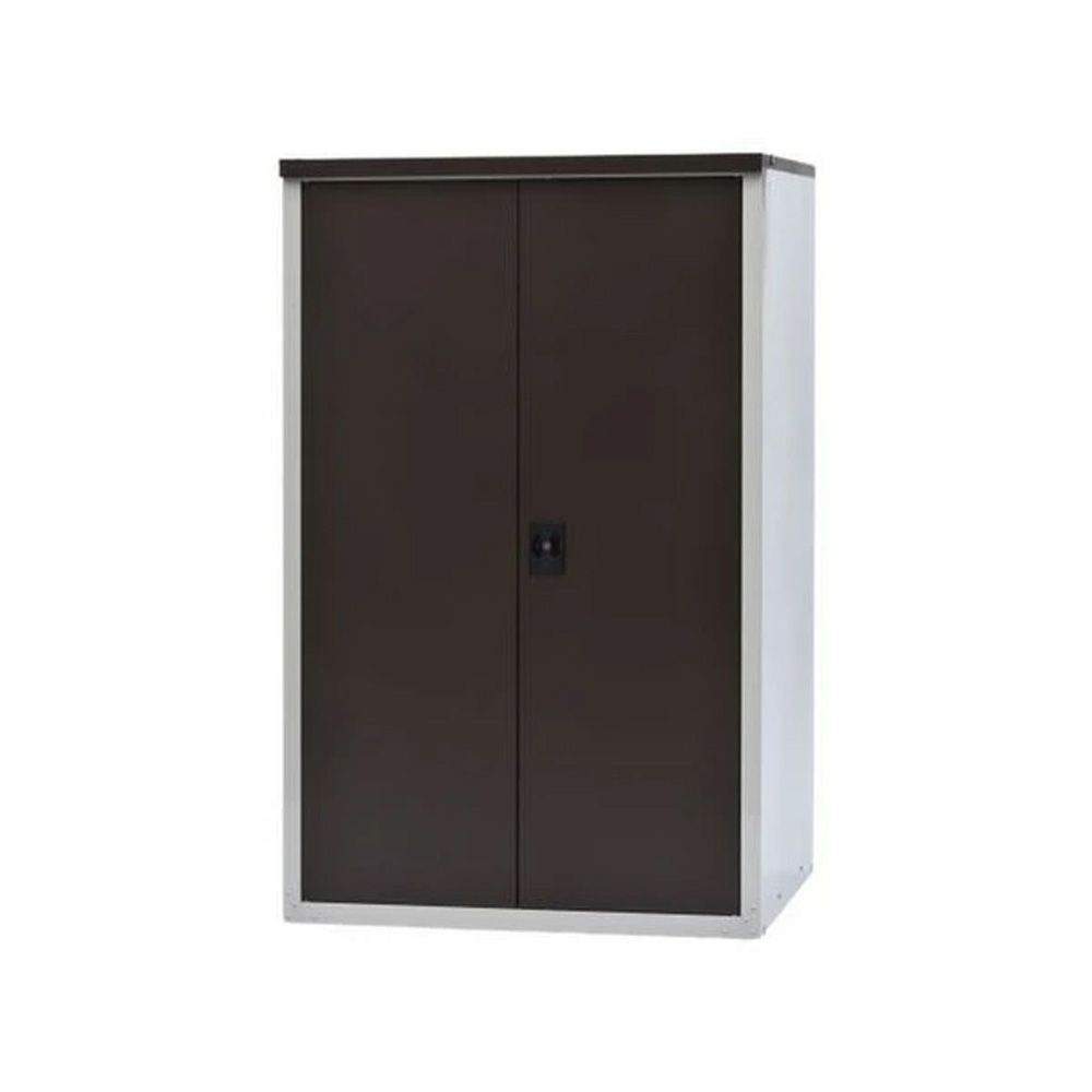 グリーンライフ 両扉式タイヤ収納庫 TBRT-162(MBR), マットブラウン, 幅1020mm&times;奥行850mm&times;高さ1620mm