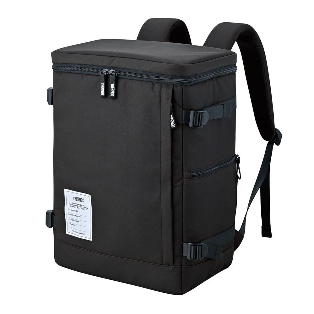 サーモス　保冷バックパック　ＲＦＰー０２５　ＡＬＢ, オールブラック, 約25L
