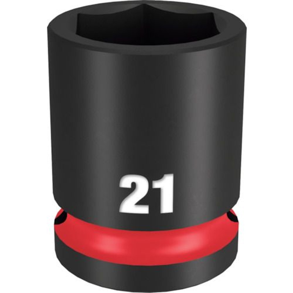 milwaukee SHOCKWAVE IMPACT DUTY インパクトソケット 1/2インチ(12.7mm)角 21mm, 49-66-6253, 21mm