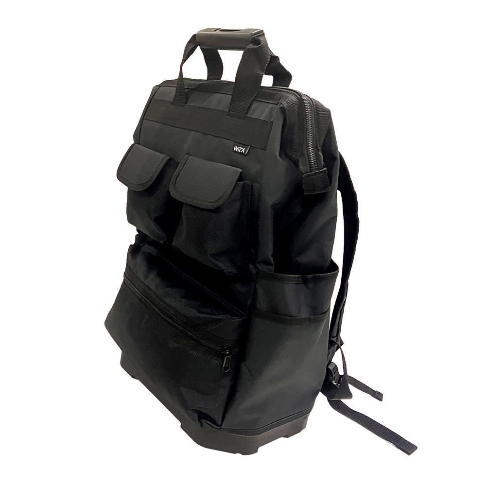 WIZ'A ウィザ かつげる多機能ツールバッグ WZ-RS30L, ブラック, D210&times;W360&times;H560mm
