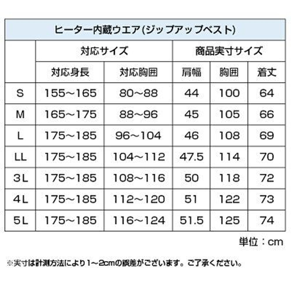 【数量限定　処分価格】ヒーター内蔵ストレッチジップアップベスト　カモブラック, カモブラック（4L）, ４Ｌ