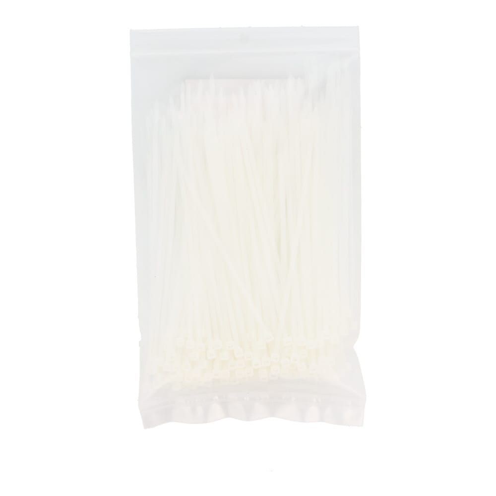 結束バンド　200ｍｍ×300Ｐ, 白, 200mm