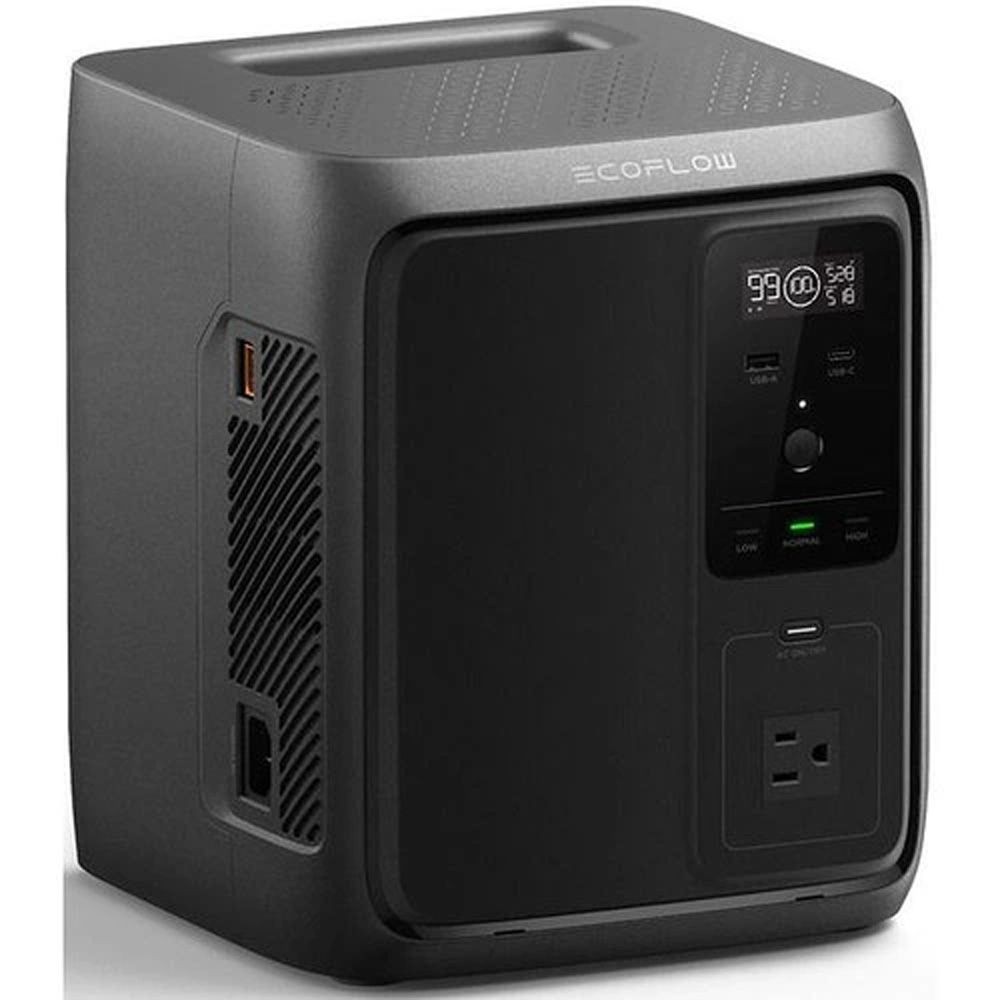 エコフロー EcoFlow ポータブル電源 DELTA 3 1000 Air EFD3AIR-JP-C, ブラック, 幅223mm&times;奥行220mm&times;高さ263mm