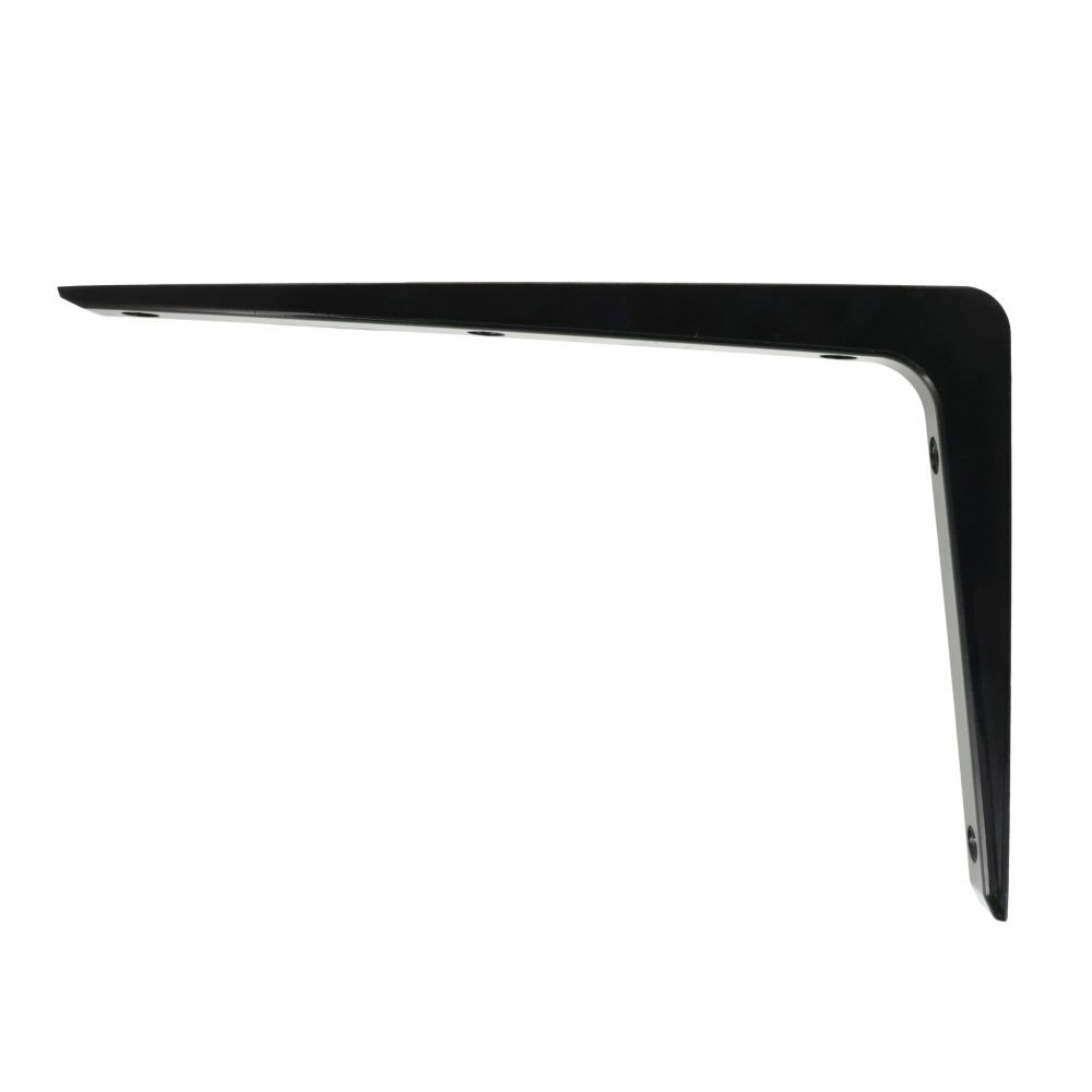 アルミ棚受け ブラック ２００&times;３００&times;２５ｍｍ, ブラック, 200&times;300&times;25mm