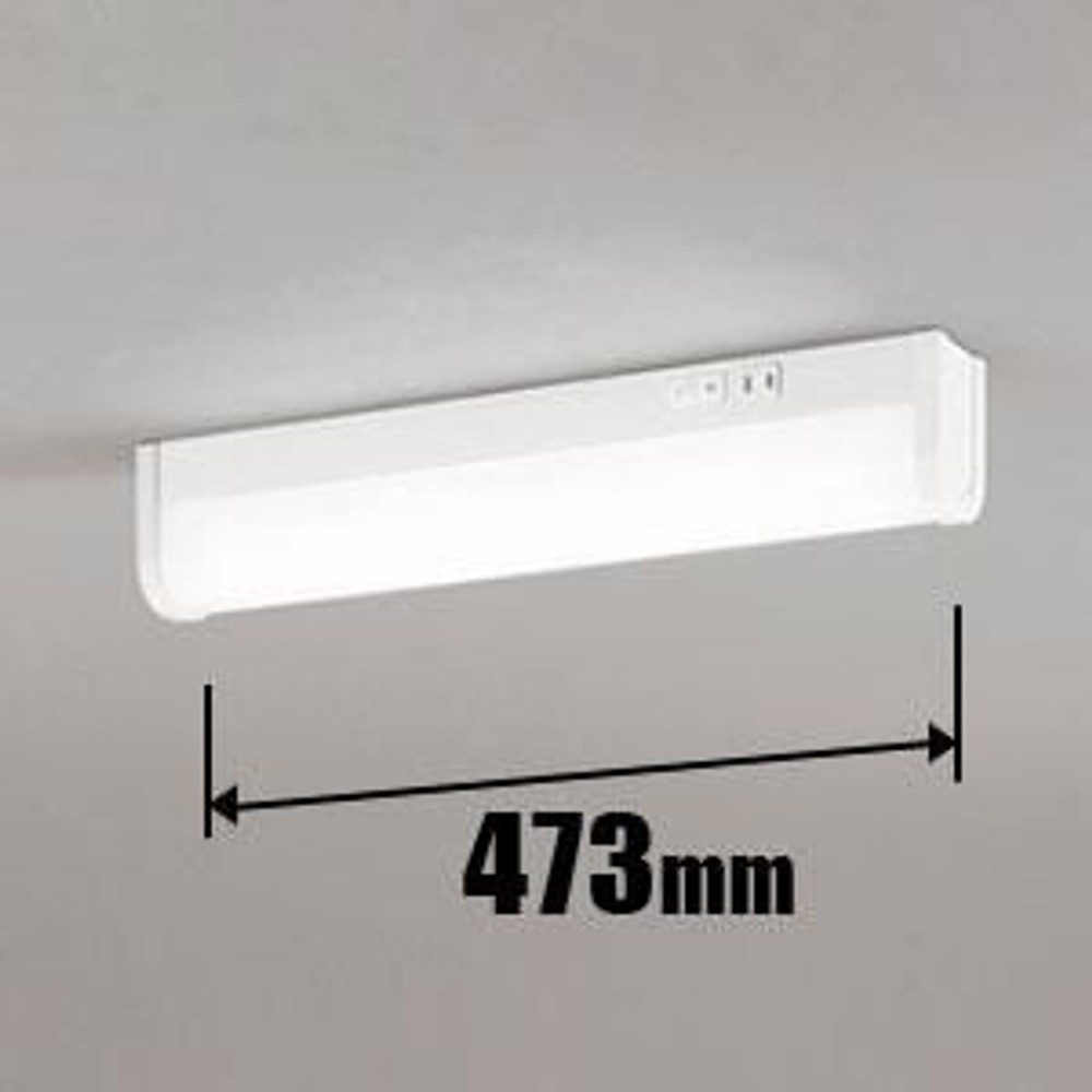 オーデリック SH9078LD LEDキッチンライト15W相当 コンセント付, 白色, 幅65&times;長さ473&times;高さ90mm