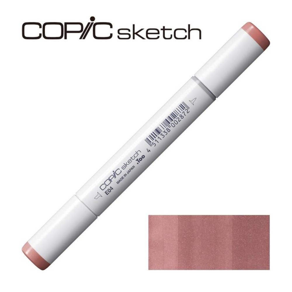 コピックスケッチ E04 Lipstick Rose (E04 Lipstick Natural),  E04 Lipstick Ro, スケッチ