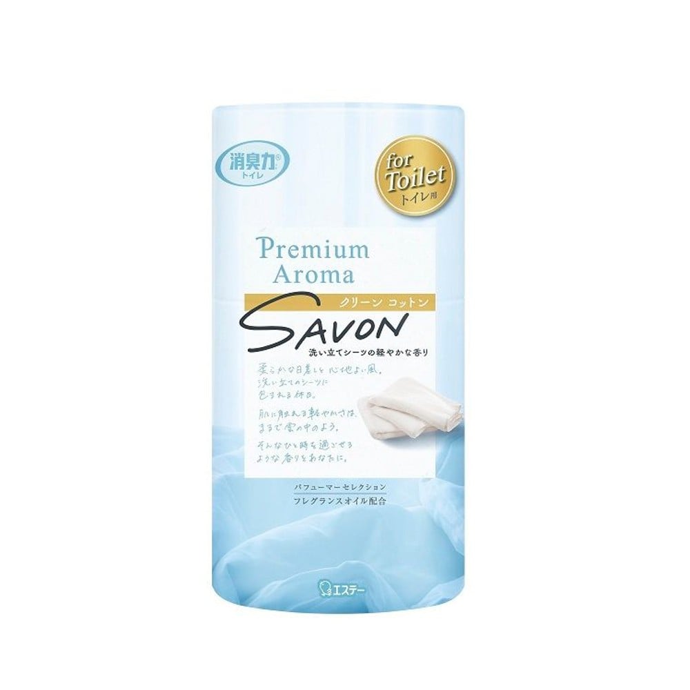 消臭力　Premium Aroma　クリーンコットン　トイレ用, クリーンコットン, 400ml
