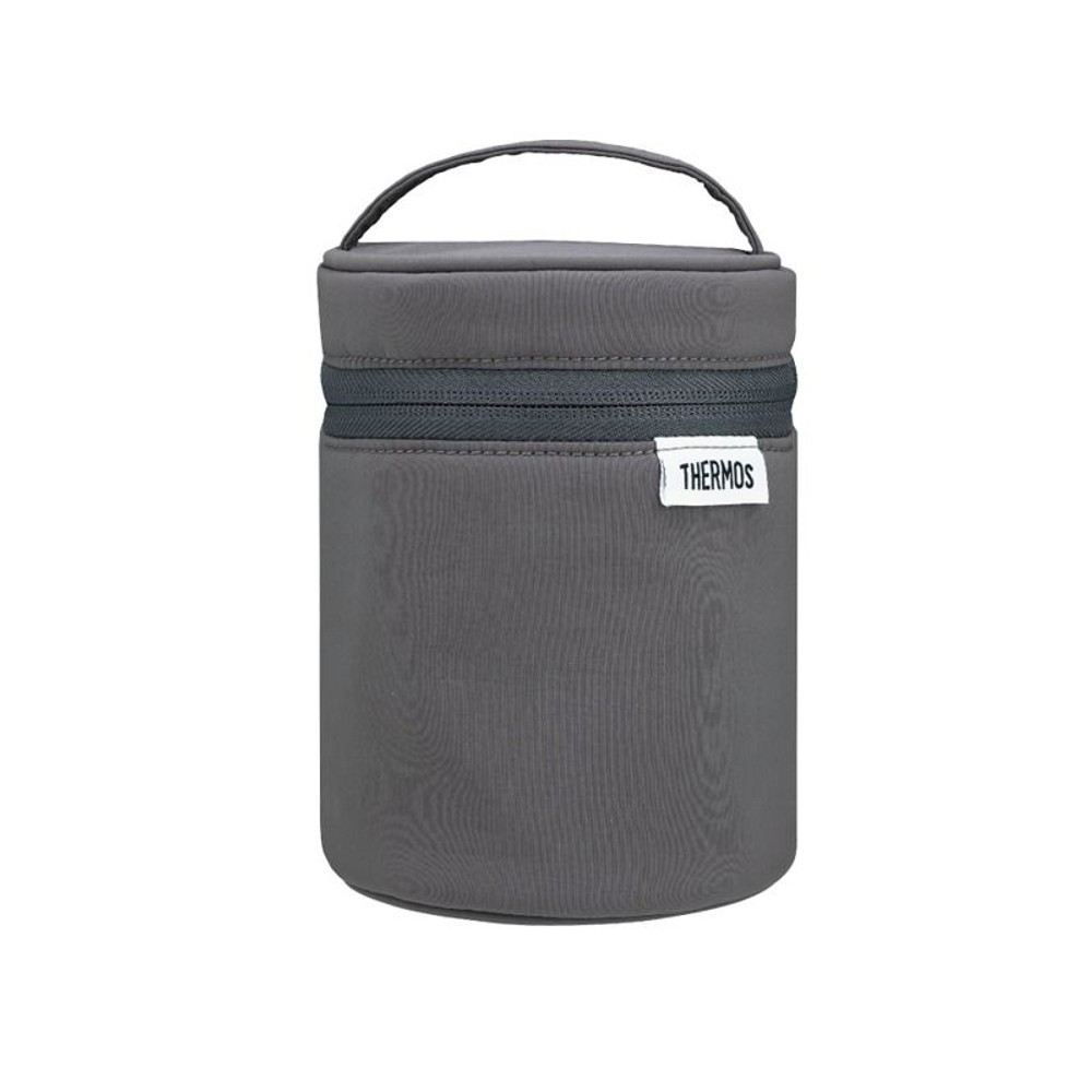 サーモス　スープジャーポーチ ＲＥＴー００３ ＤＧＹ, ダークグレー, 300〜500ml用