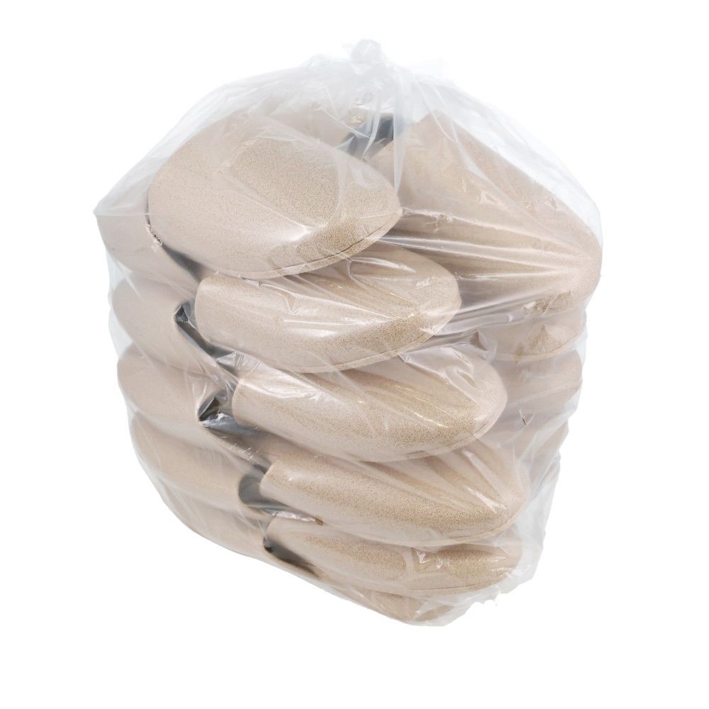 プラット　ベージュ　Ｌ　１０足セット, ベージュ, Lサイズ