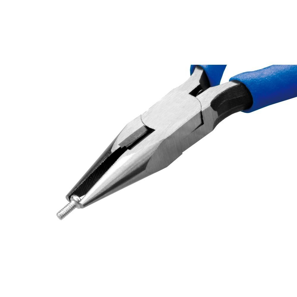 ツノダ（Tsunoda） プチラジ　ラジオペンチ　１００ｍｍ　バネ付 MR-100, ブルー, 100mm