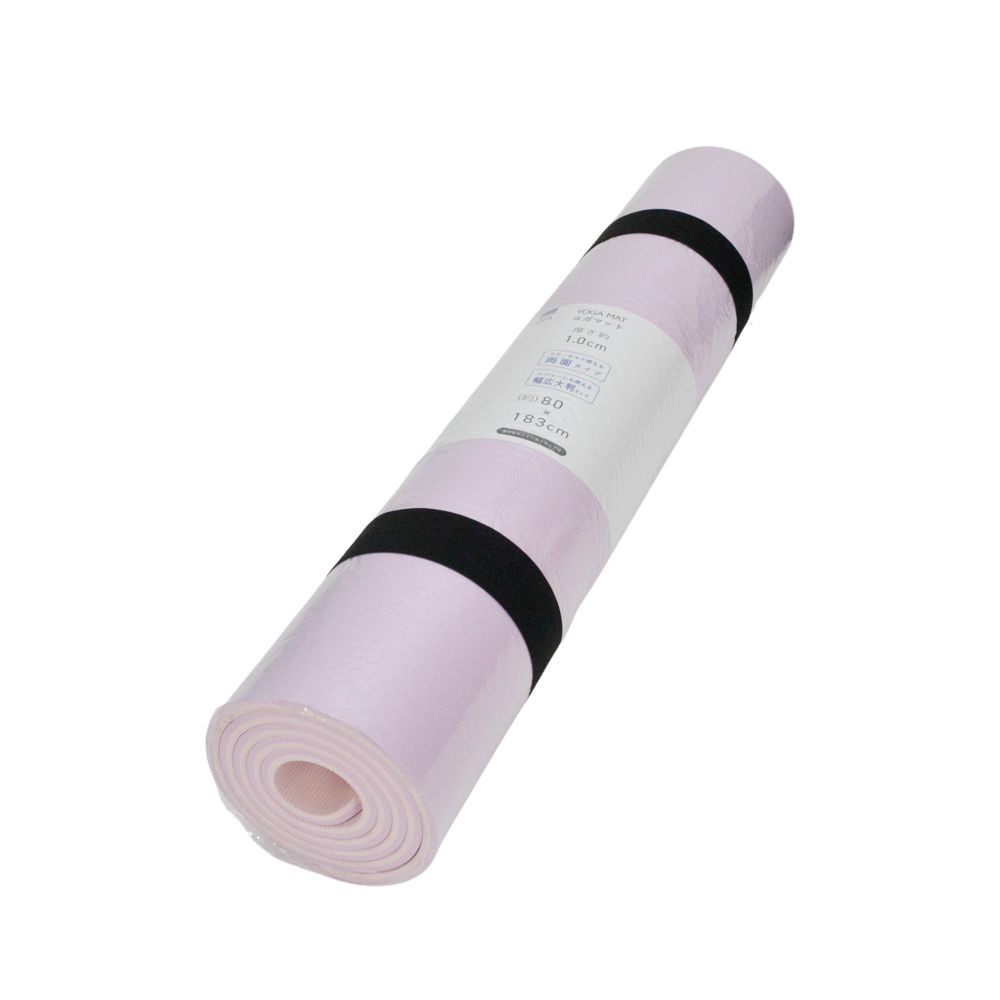 ウイザ WIZ'A ヨガマットストラップ付, ブルー／ダークブルー, 約80&times;183ｃｍ