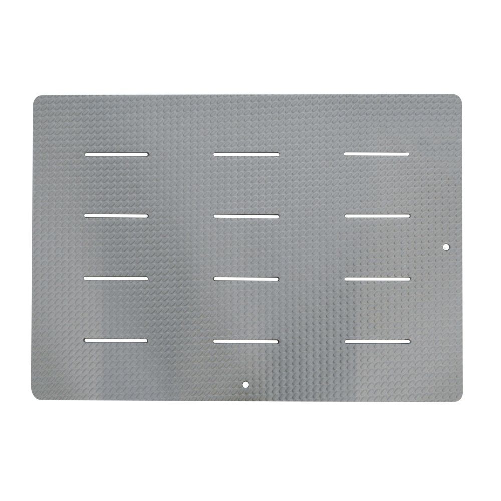 抗菌お風呂マット, グレー, 約85×60×2cm