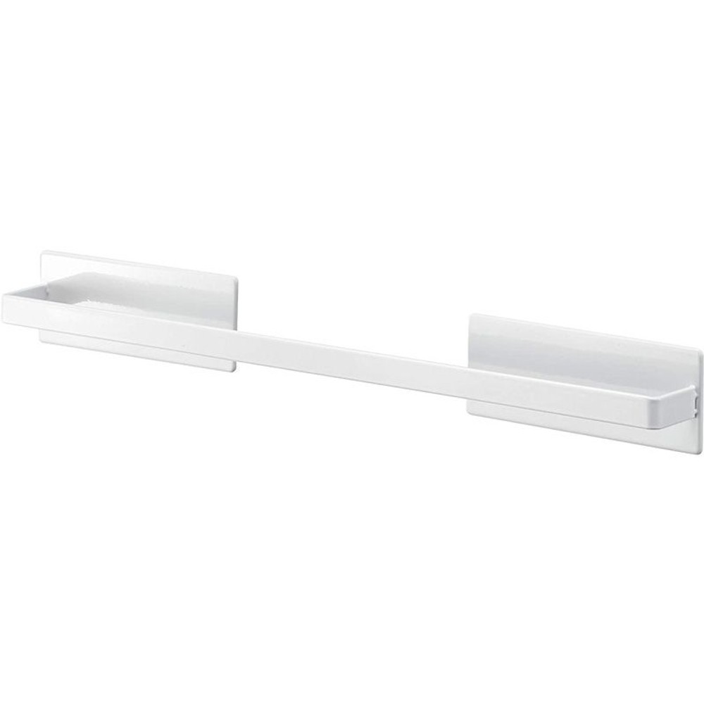 マグネットバスルームタオルハンガー　ミスト, ホワイト（W）, ワイド