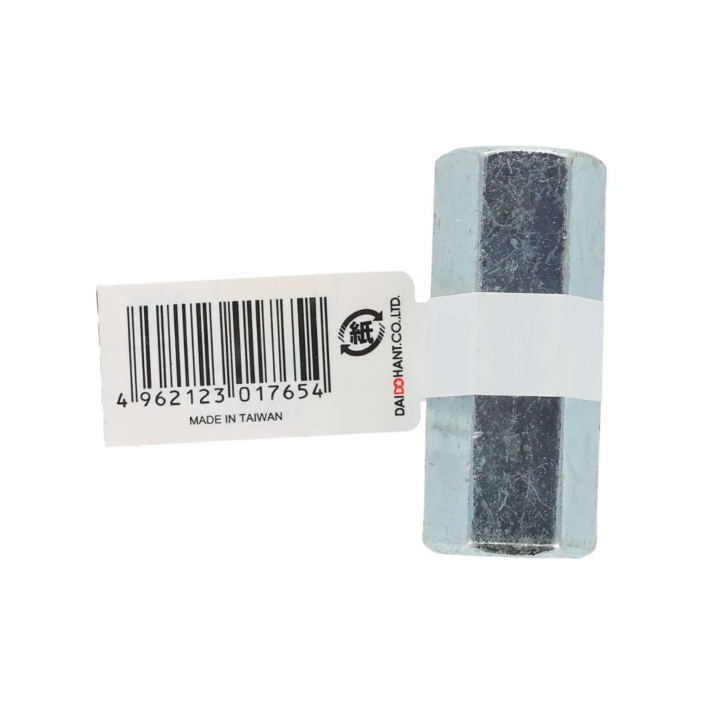 ＤＡＩＤＯＨＡＮＴ　ユニクロ　長ナット　１／２&times;５０, シルバー, 1本入り