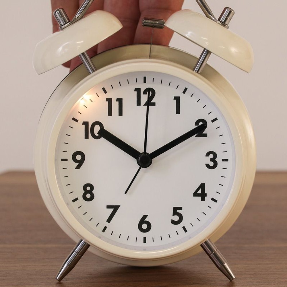 置時計　ベル　ブラック, ブラック, その他サイズ１