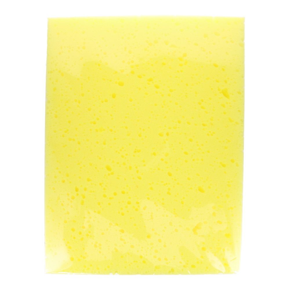 タイル用スポンジ（荒目）　大　２５０×３３０, イエロー, 荒目 大