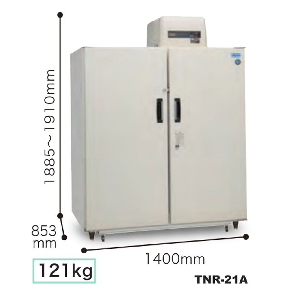 アルインコ 100V 玄米野菜兼用保冷庫21袋　TNR21A 玄米保冷庫【メーカー直送・代引不可】, グレー, 玄米21袋用