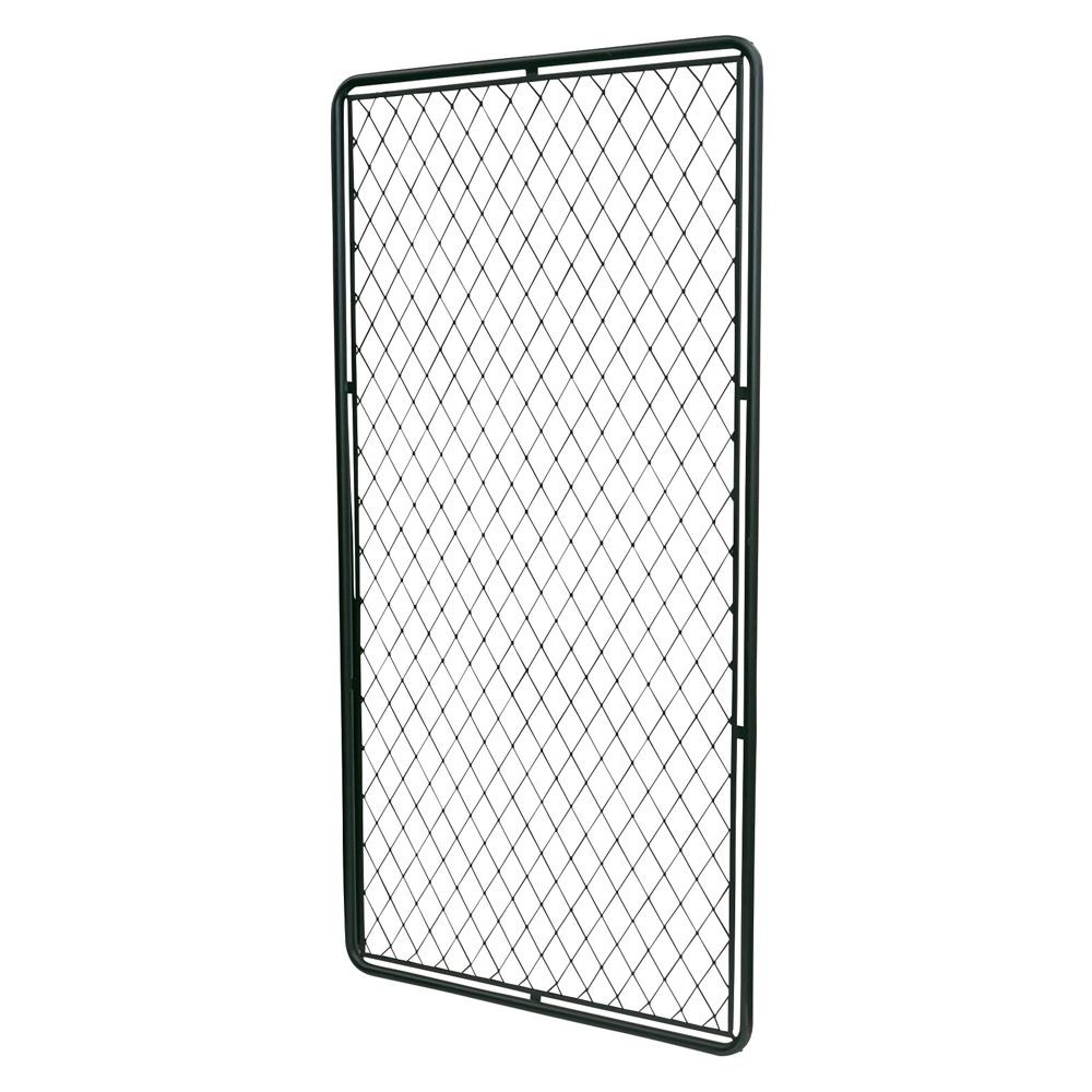 カスタムフェンス 黒マット 幅９０ｃｍ×２５．４Φ, 黒マット(90), 90cm