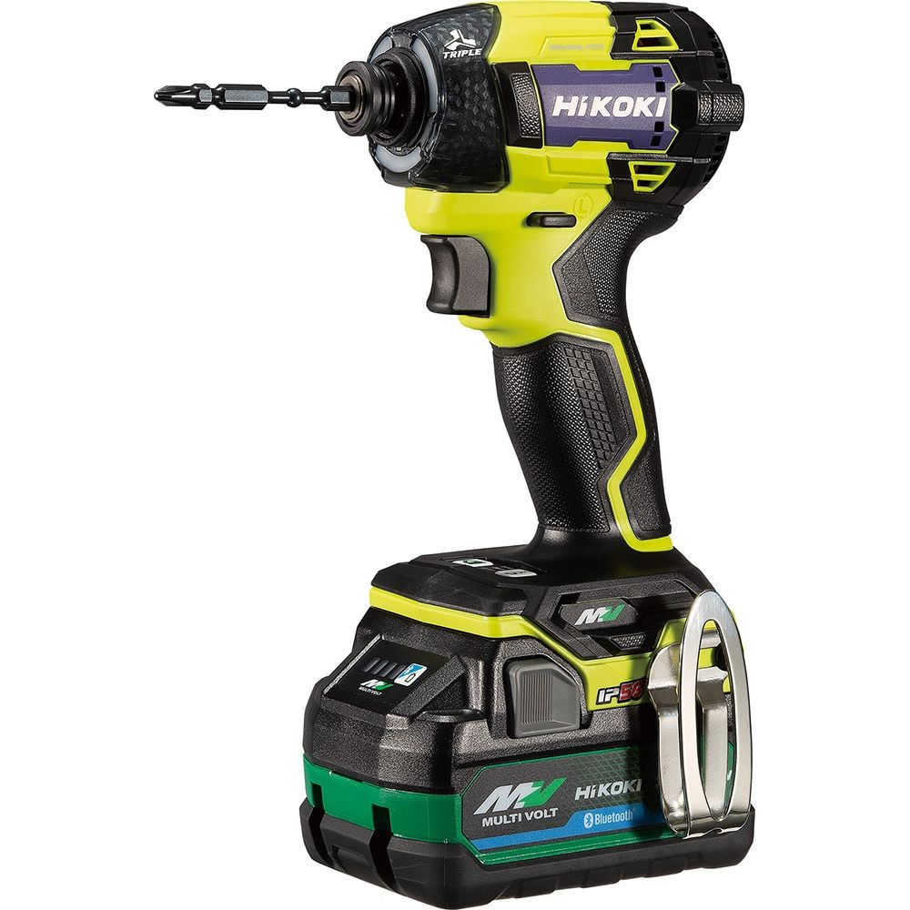 ハイコーキ　HIKOKI ３６ＶインパクトＤＶ（蓄電池２個、充電器付き） WH36DD (2XHSZ), グリーン, WH36DD (2XH)