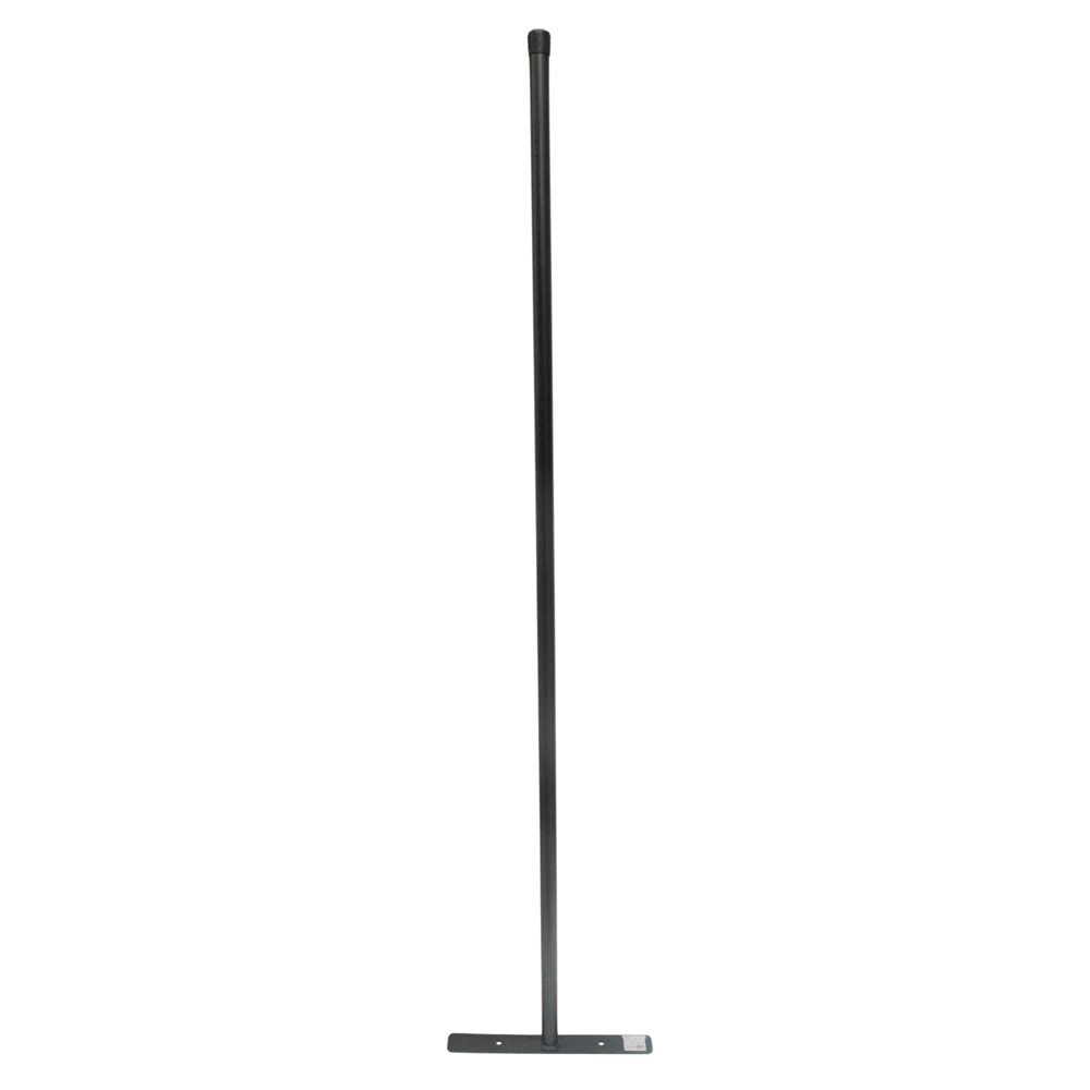 アメリカンフェンス用柱　ブラックＨＴ　約１８００ミリ, ブラックＨＴ, 1800mm
