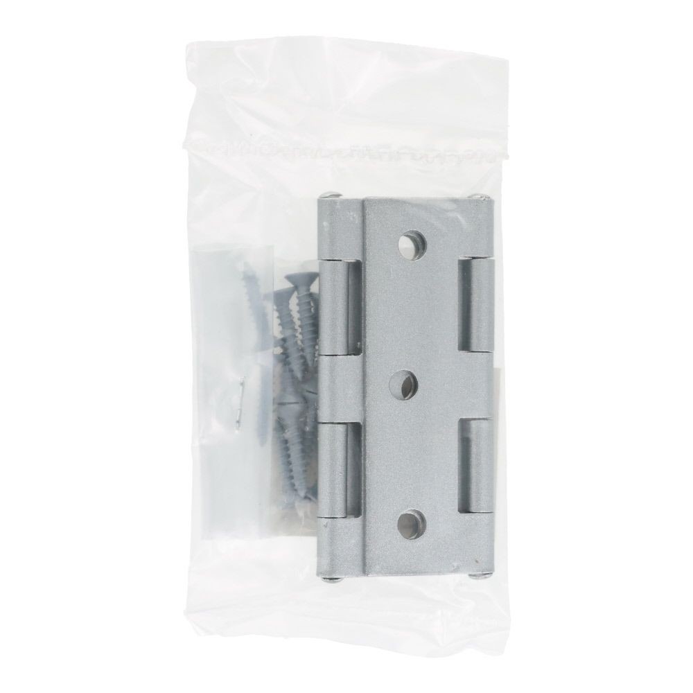 シルバーＤＩＹ丁番６４ｍｍ（２枚）, シルバー, 64mm