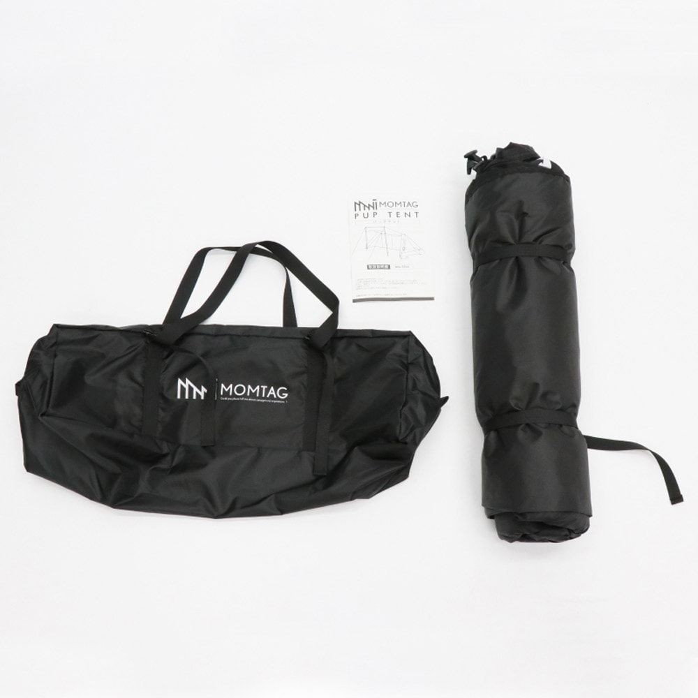 MOMTAG パップテント, ブラック, -