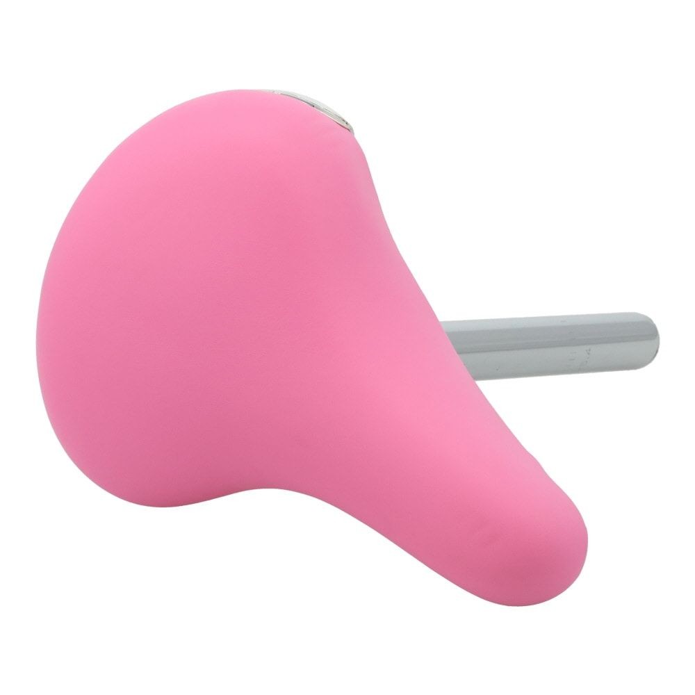 子供車用サドル　ポスト付, グレー, ポスト径25.4mm