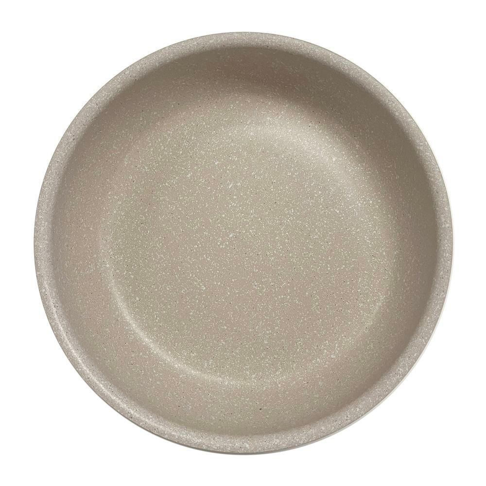 WIZ'A ウィザ 食洗器で洗える着脱式 フライパン 20cm WZFP-20, ベージュ, D215&times;W215&times;H54mm