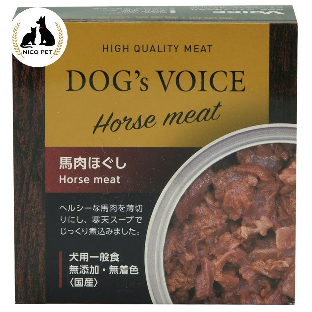 ヴォイス ドッグヴォイス 馬肉ほぐし 85g, 馬肉ほぐし, 85g