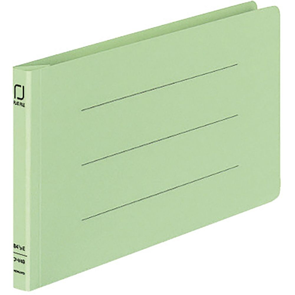 コクヨ　統一伝票用フラットファイル　緑　フーＶ４９Ｇ, 緑, B4 1/3-E