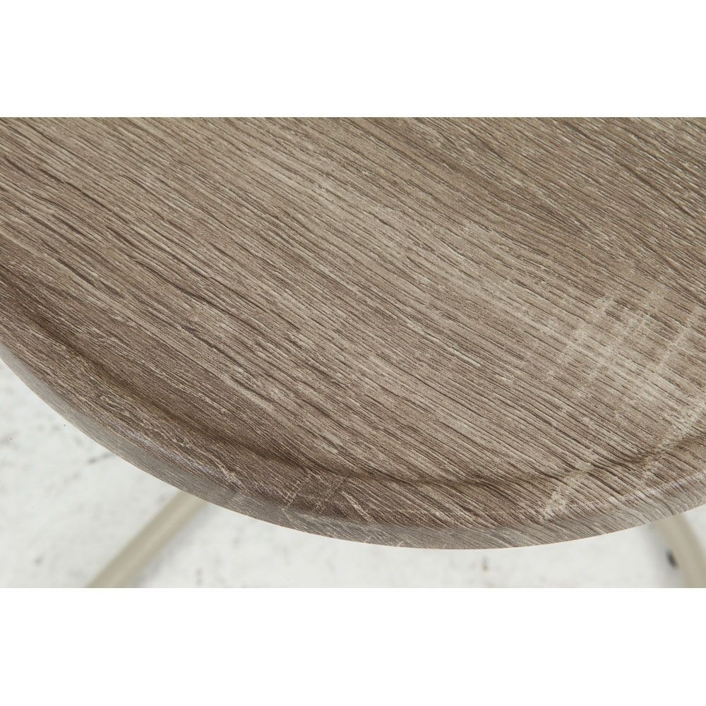 不二貿易 Ｃｈａｍｉｌｌ　サイドテーブル　グレージュ【メーカー直送・代引不可】, グレージュ, 幅340mm&times;奥行388mm&times;高さ535mm