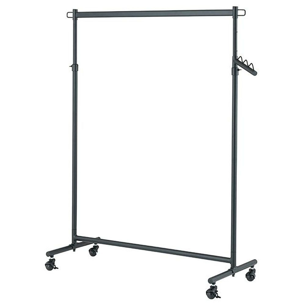 【数量限定】ハンガープロシングル 伸縮式  幅100cm, ブラック, 幅100cm
