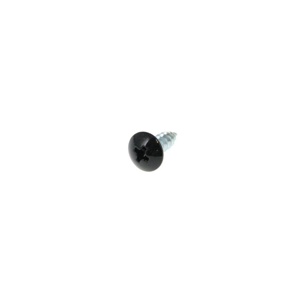 カラータッピングトラス　黒　４&times;１２　６３４ー０９７８, 頭部/黒, 4&times;12