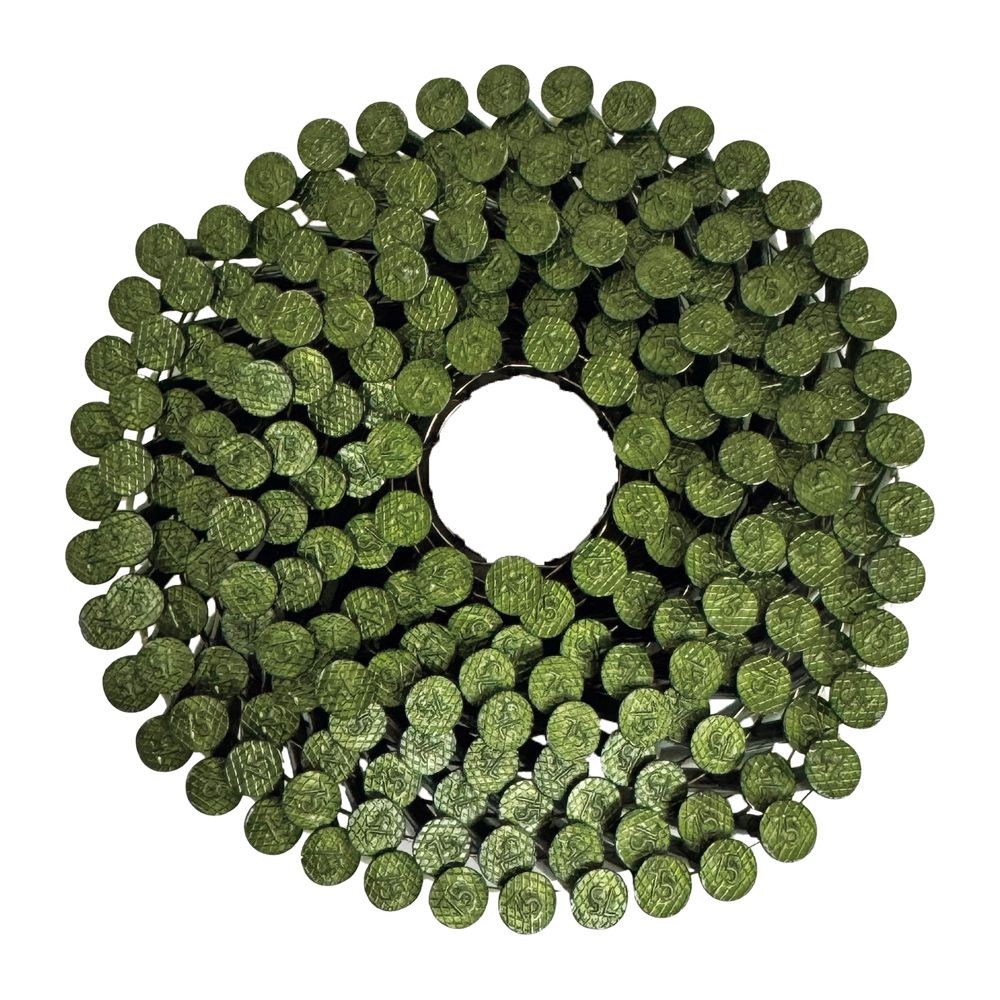 ワイヤー連結釘　ＷＦＣーＮ７５バラ　黄緑, 黄緑, 200本&times;1巻