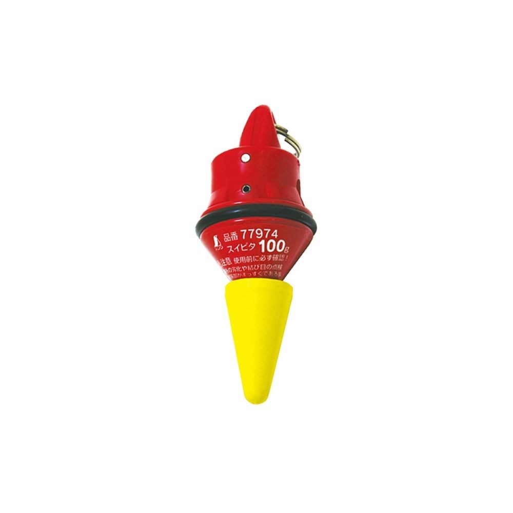 下げ振り錘 静止機構付 スイピタ100g, 77974, 100g