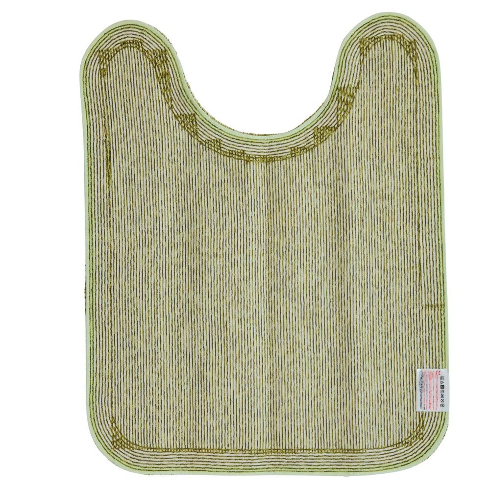 センコーＮＥＯツイード2ロングトイレマット, ブラウン, 75×60cm