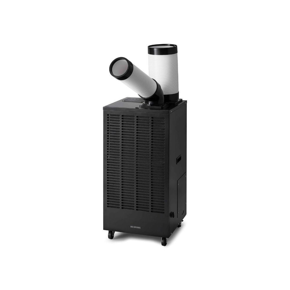 アイリスオーヤマ スポットクーラー 2.5kW ISAC-2501U-B, ブラック, 幅400mm&times;奥行430mm&times;高さ825mm