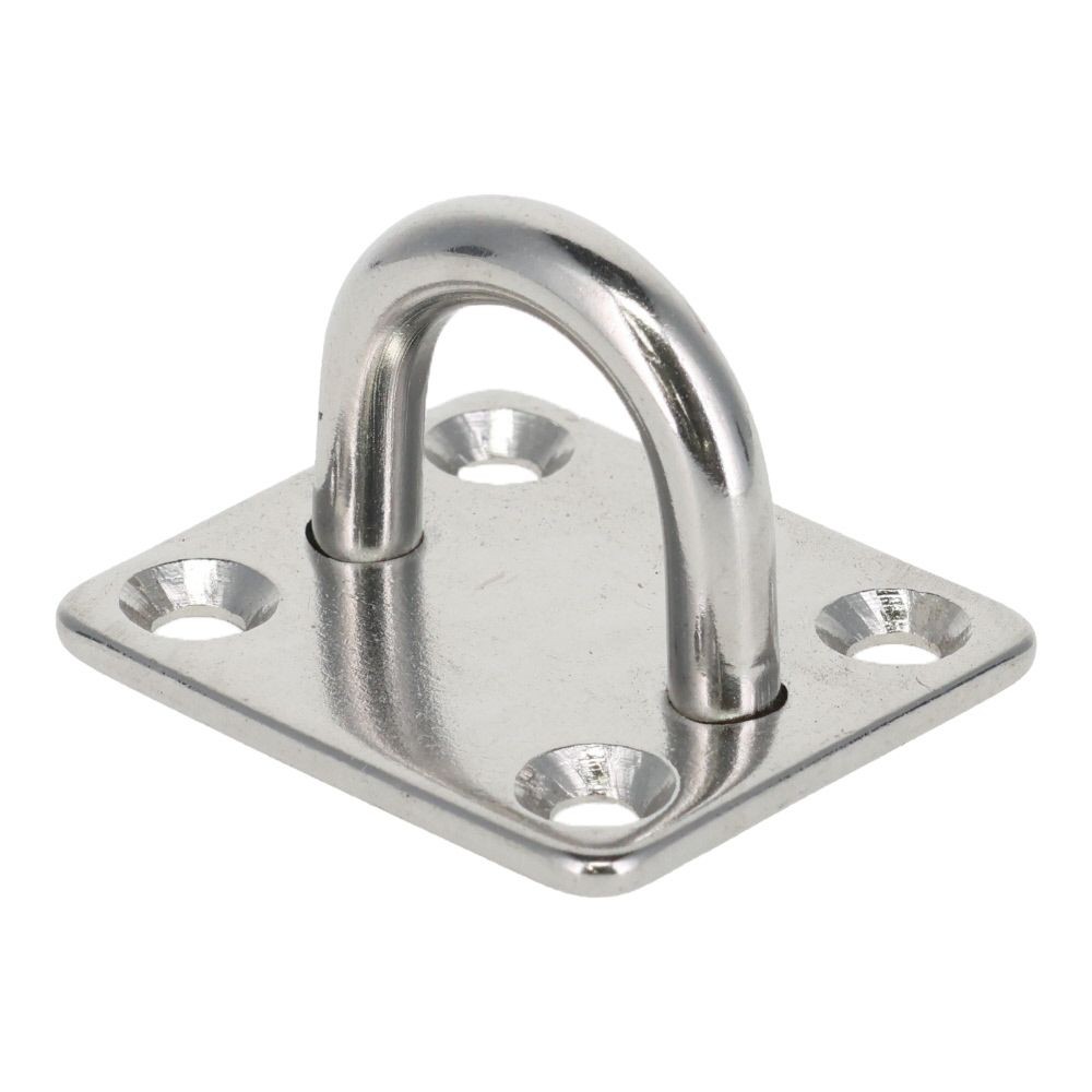 ステンレスアイプレート　６&times;４０, アイプレート , 6&times;40mm