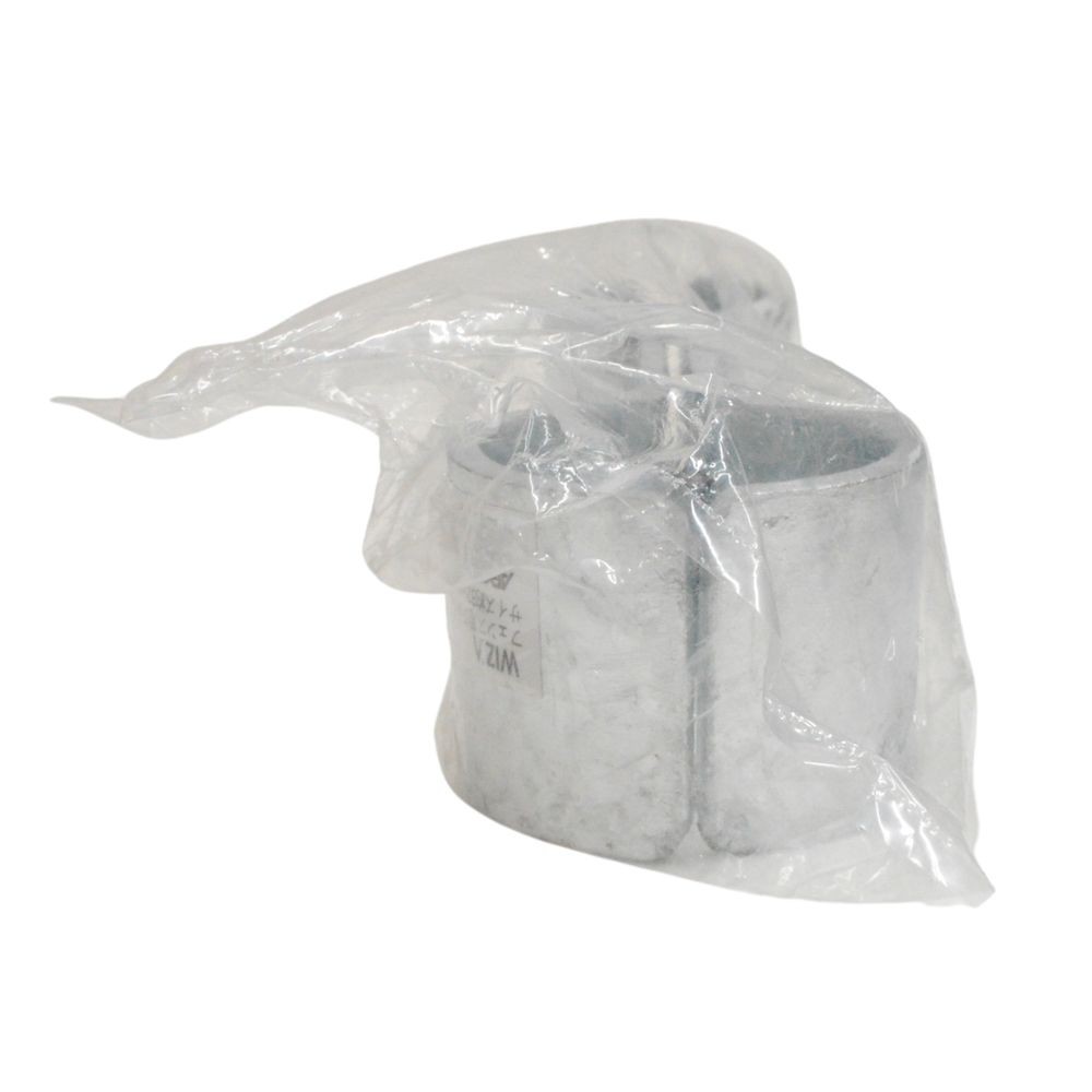 アメリカンフェンス用ジョイント　シルバー　３２ー４９, シルバー, 32&times;49mm