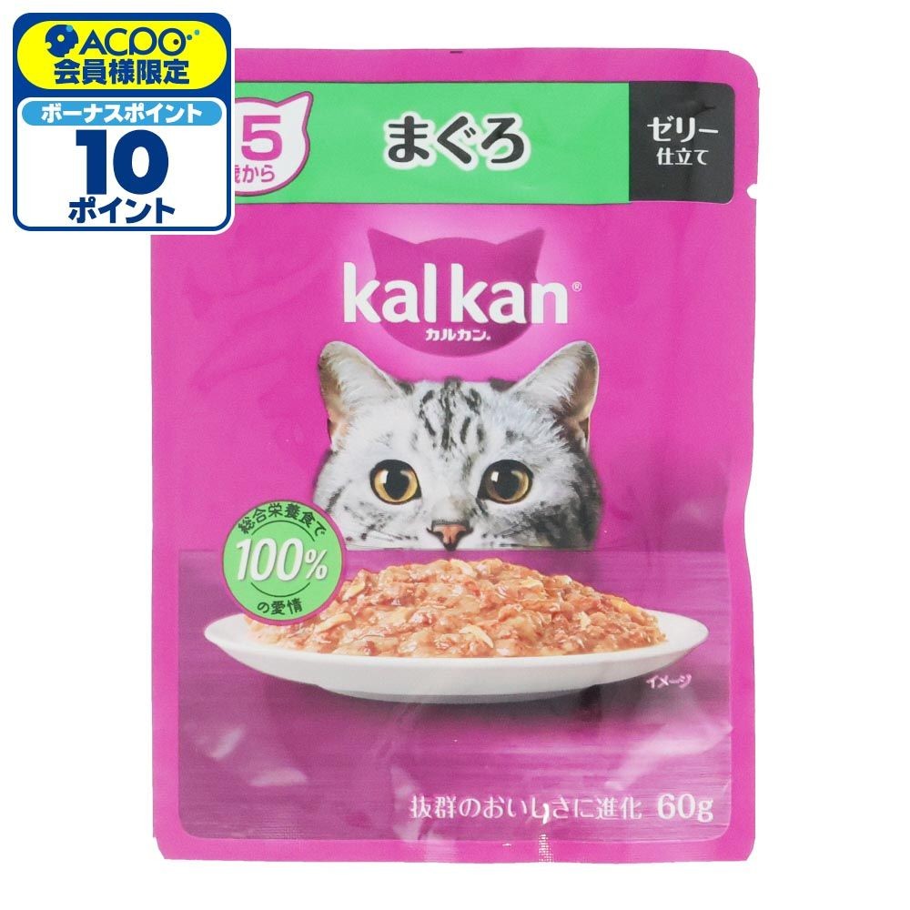 カルカンパウチ　１５歳から　まぐろ, １５歳から　まぐろ, 60g