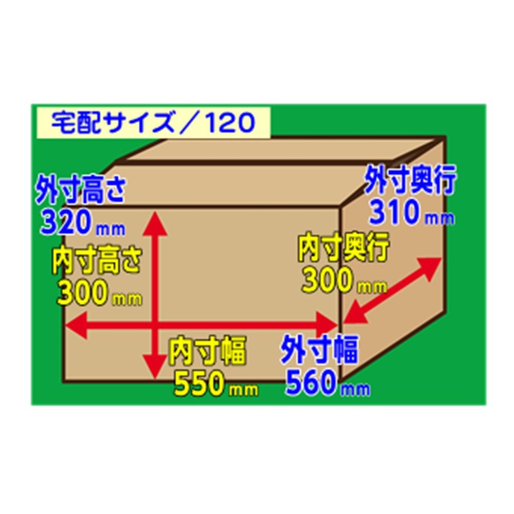 １２１　ダンボール　５５０×３００×３００, -, 120