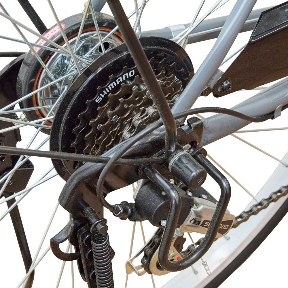 ２６インチ軽快車 外装6段変速　カレン, ダークアッシュ, 26インチ 外装6段